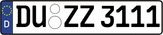 DU-ZZ3111