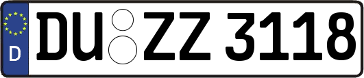 DU-ZZ3118