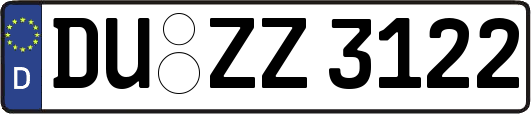 DU-ZZ3122