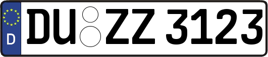 DU-ZZ3123