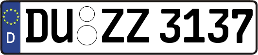 DU-ZZ3137