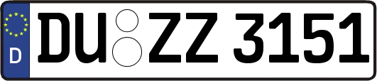 DU-ZZ3151