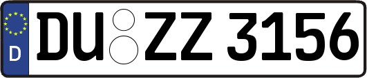 DU-ZZ3156