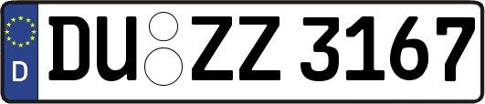DU-ZZ3167