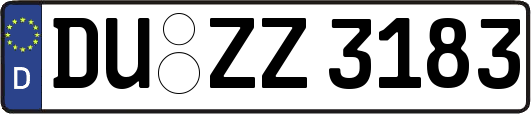 DU-ZZ3183