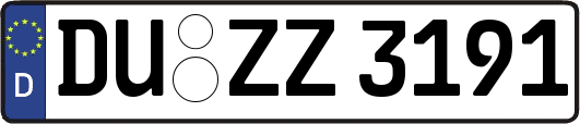 DU-ZZ3191