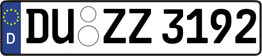 DU-ZZ3192