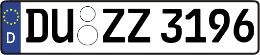 DU-ZZ3196