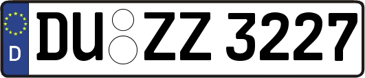DU-ZZ3227