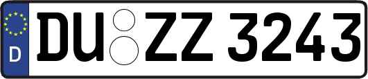 DU-ZZ3243