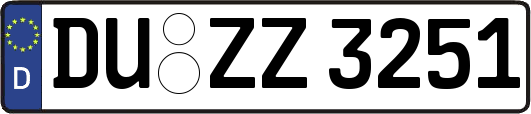 DU-ZZ3251