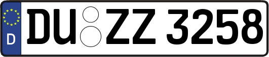 DU-ZZ3258