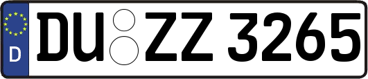 DU-ZZ3265