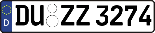 DU-ZZ3274