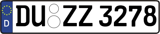 DU-ZZ3278