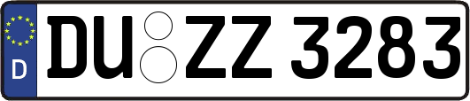 DU-ZZ3283