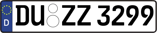 DU-ZZ3299