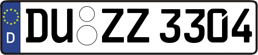 DU-ZZ3304