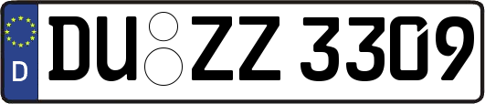 DU-ZZ3309