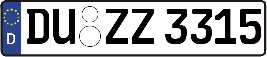 DU-ZZ3315