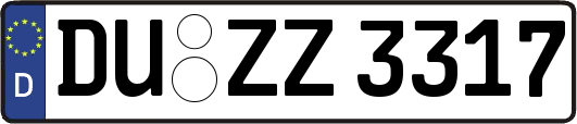 DU-ZZ3317