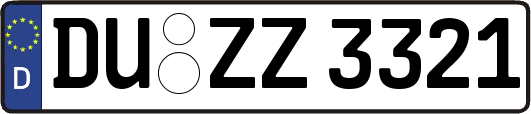 DU-ZZ3321