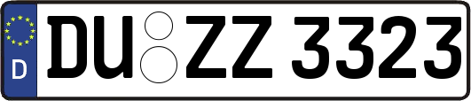 DU-ZZ3323