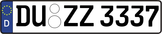 DU-ZZ3337
