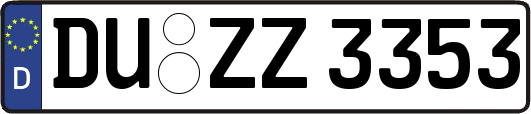 DU-ZZ3353