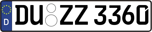 DU-ZZ3360