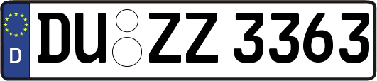 DU-ZZ3363