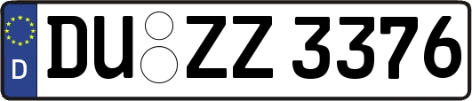 DU-ZZ3376