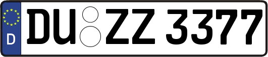 DU-ZZ3377