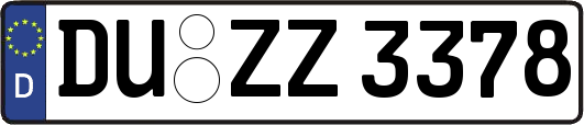 DU-ZZ3378