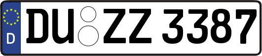 DU-ZZ3387