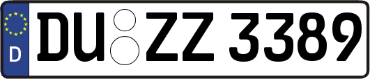 DU-ZZ3389