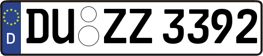 DU-ZZ3392