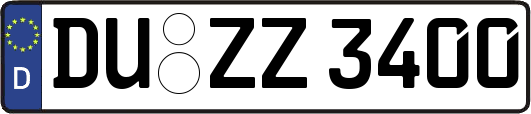 DU-ZZ3400