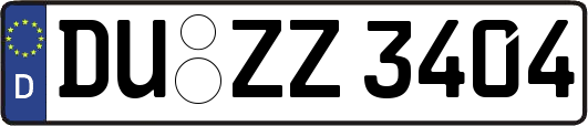 DU-ZZ3404