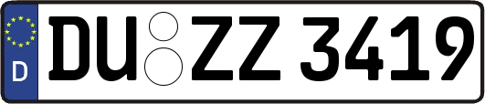 DU-ZZ3419