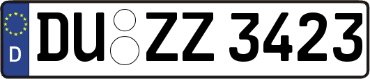 DU-ZZ3423