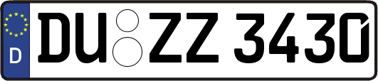 DU-ZZ3430