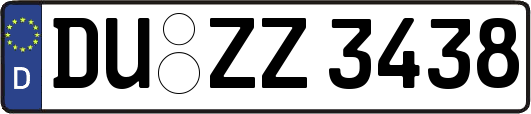 DU-ZZ3438