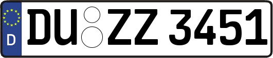 DU-ZZ3451