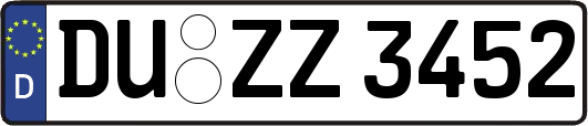 DU-ZZ3452