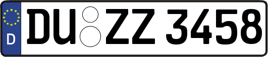 DU-ZZ3458