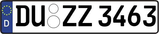 DU-ZZ3463