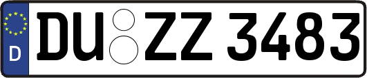 DU-ZZ3483