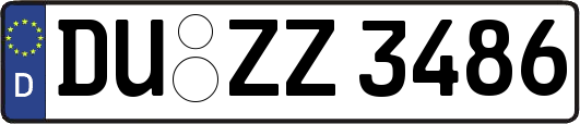 DU-ZZ3486