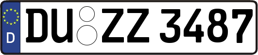 DU-ZZ3487